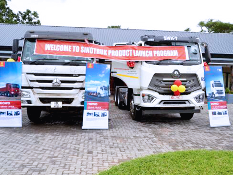 SINOTRUK Zambia HOWO product promotion event was held in Ndola, northwest province, to promote the new model HOHAN.